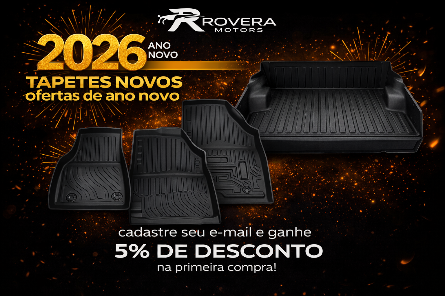 Cupom de boas-vindas